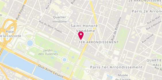 Plan de Maison Sarah Lavoine, 9 Rue Saint-Roch, 75001 Paris