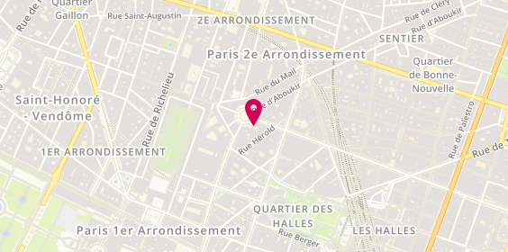 Plan de Jules Zeau, 5 Place des Victoires, 75001 Paris