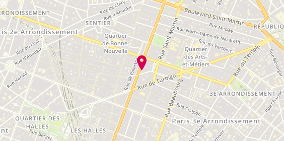 Plan de Vestibule Paris, 82 Boulevard de Sébastopol, 75003 Paris
