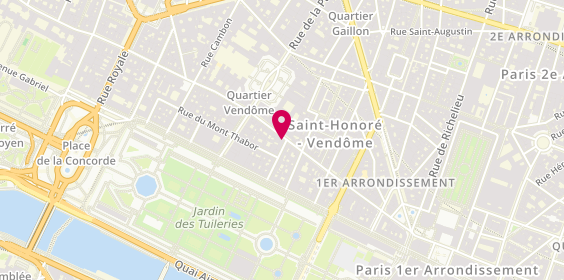 Plan de Christofle Paris Saint Honoré, 221 Rue Saint-Honoré, 75001 Paris