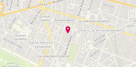 Plan de Little Cabari, 6 Rue Chabanais, 75002 Paris