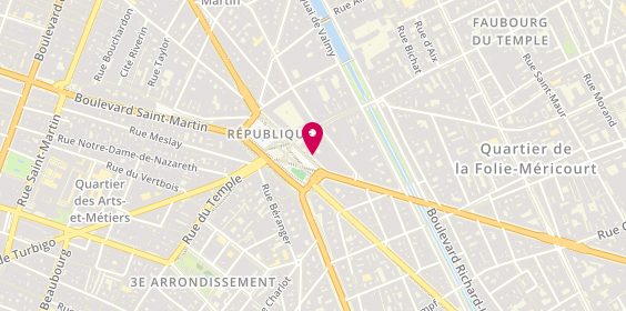Plan de Habitat, 10 République, 75011 Paris