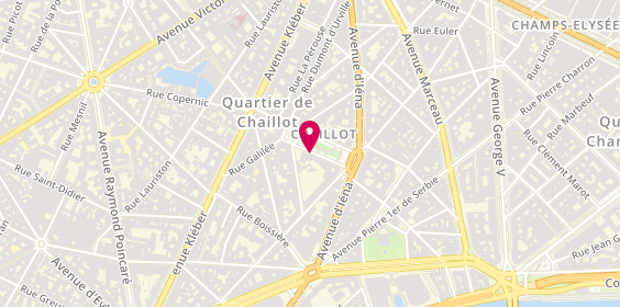 Plan de Baccarat, 11 Place Etats Unis, 75116 Paris