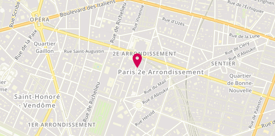 Plan de Le Corner C.E.B, 16 Rue de la Banque, 75002 Paris