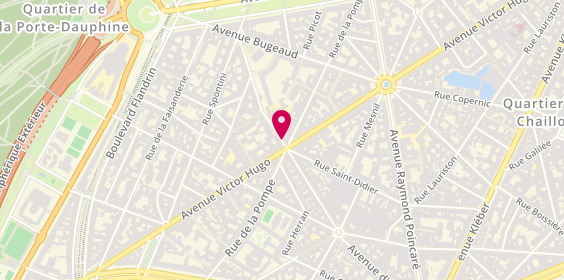Plan de Guy Degrenne, Centre Centre Commercial Belles Feuilles 6 16 16 Belles Feuilles, 75116 Paris