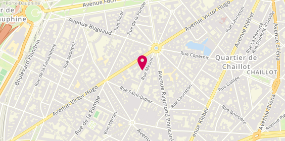 Plan de 2Ndstore, 10 Rue Mesnil, 75016 Paris