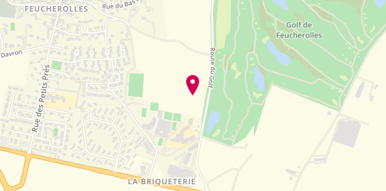 Plan de Le Cèdre Rouge, Zone Artisanale la Briqueterie Departementale 307, 78810 Feucherolles