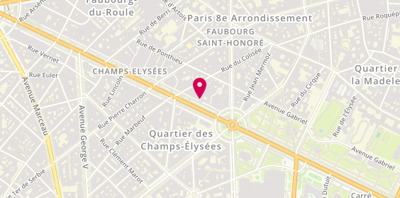 Plan de Edenya, 34 Avenue Champs Elysées, 75008 Paris