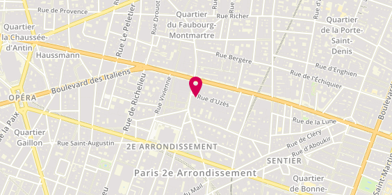 Plan de La Redoute Intérieurs, 21 Rue d'Uzès, 75002 Paris