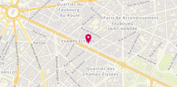 Plan de Paris business leisure, 66 avenue des Champs-Élysées, 75008 Paris