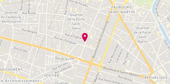 Plan de CH-progres, 41 Faubourg Saint Denis, 75010 Paris