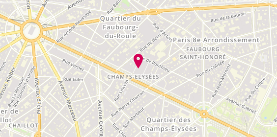 Plan de Bougie et Senteur, 78 avenue des Champs-Élysées, 75008 Paris