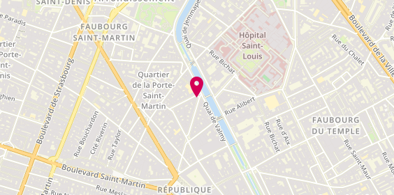Plan de Le Petit Souk, 33 Rue Beaurepaire, 75010 Paris