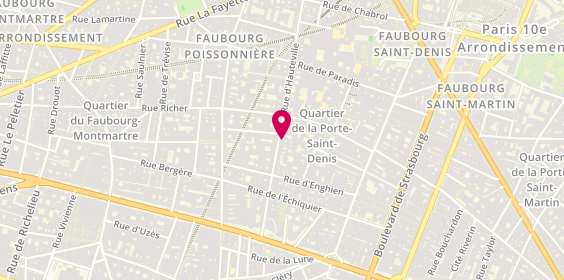 Plan de L'Atelier de Pablo, 34 Rue d'Hauteville, 75010 Paris
