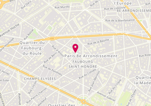 Plan de Novaluce - Lodes flagship store, 131 Rue du Faubourg Saint-Honoré, 75008 Paris