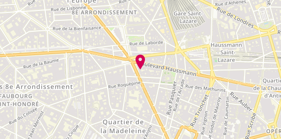 Plan de Dedon, 40 Boulevard Malesherbes, 75008 Paris