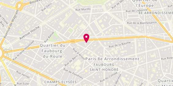 Plan de Espace Lumière, 169 Boulevard Haussmann 167, 75008 Paris