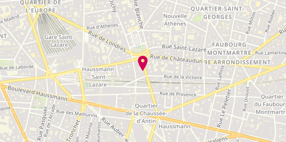Plan de Le Petit Souk, 47 Rue de la Chau. d'Antin, 75009 Paris