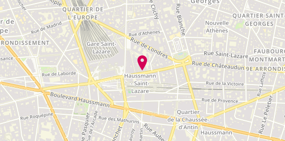 Plan de Casa, 92 Rue Saint-Lazare, 75009 Paris