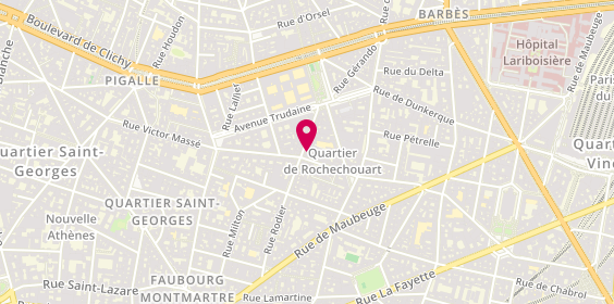 Plan de Archi-Noire, 56 Rue Rodier, 75009 Paris