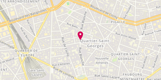 Plan de Les Artychauts, Ouvert Sur Rendez-Vous
54 Rue Blanche, 75009 Paris
