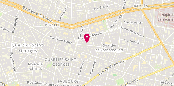 Plan de Lindell et Co, 62 Rue Condorcet, 75009 Paris
