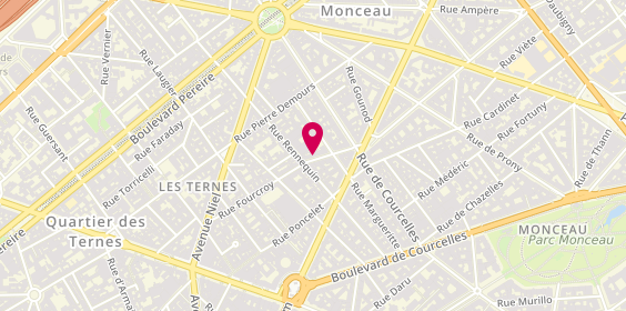 Plan de Impromptu, 8 Rue Gustave Flaubert, 75017 Paris