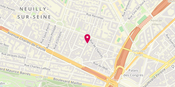Plan de La Descente aux Affaires, 24 Rue Madeleine Michelis, 92200 Neuilly-sur-Seine