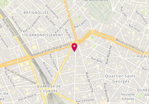 Plan de Lapeyre, 93 Rue d'Amsterdam, 75008 Paris