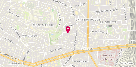 Plan de Tai Tai, 15 Rue André Del Sarte, 75018 Paris