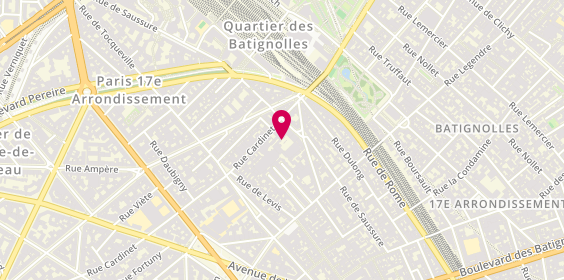 Plan de Sakura Outdoor - Ameublement et textiles - Décoration intérieur et extérieur, 75 Rue de Saussure, 75017 Paris