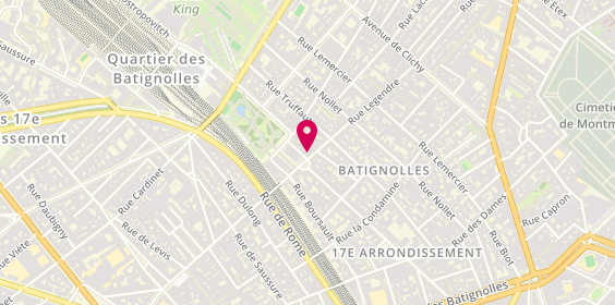 Plan de Morenita, 70 Place du Dr Félix Lobligeois, 75017 Paris