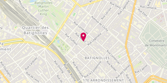 Plan de Le Pestacle de Maëlou - Boutique Mobilier - Chambres d'Enfants, 81 Rue Nollet, 75017 Paris