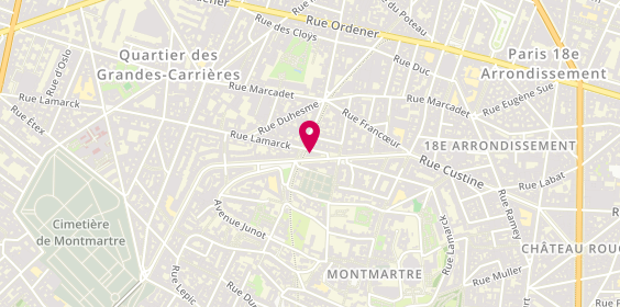 Plan de Haricot Vert, Bis
51 Rue Lamarck, 75018 Paris
