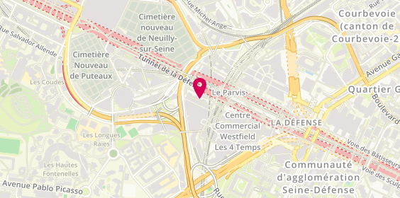 Plan de SG Paris - la Défense Distribution, 1 Passage de l'Arche, 92800 Puteaux