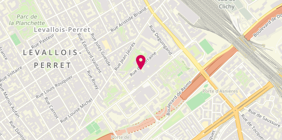 Plan de Carré Blanc, Centre Commercial So Ouest
16 Rue de Lorraine, 92300 Levallois-Perret