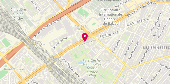Plan de Saint Maclou, 7 Boulevard Berthier, 75017 Paris