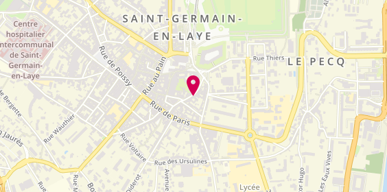 Plan de Au Temps des Cerises, 22 Rue du Vieil Abreuvoir, 78100 Saint-Germain-en-Laye
