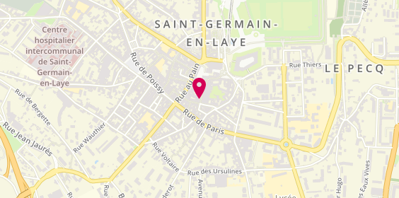 Plan de Léamati - Boutique de décoration, 9 Rue des Coches, 78100 Saint-Germain-en-Laye
