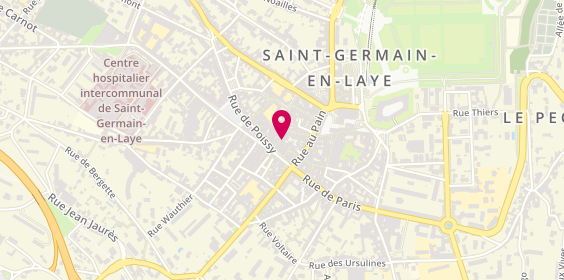Plan de Le Petit Souk, 12 Rue des Louviers, 78100 Saint-Germain-en-Laye