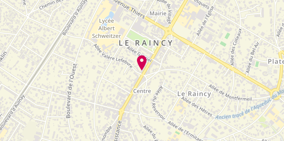 Plan de Antiquités du Raincy, 109 avenue de la Résistance, 93340 Le Raincy