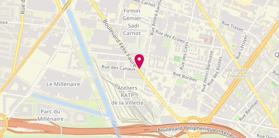 Plan de Bodeco, 56 Boulevard Félix Faure, 93300 Aubervilliers