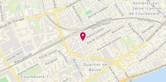 Plan de Oh, 12 avenue Galliéni, 92400 Courbevoie