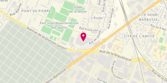 Plan de IFenêtres Vente & Retrait, 126 Rue de l'Étoile, 93000 Bobigny