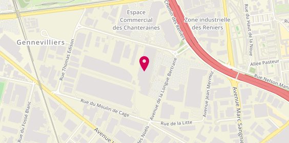 Plan de Maisons du Monde, 106 avenue du Vieux Chemin de Saint-Denis, 92230 Gennevilliers