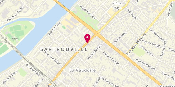 Plan de Ambiances d'Ailleurs, 17 Bis avenue Jean Jaurès, 78500 Sartrouville