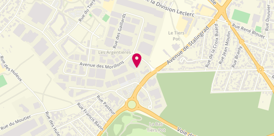 Plan de Kfms, 23 avenue des Morillons, 95140 Garges-lès-Gonesse