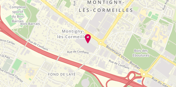 Plan de Leroy Merlin, 45 Boulevard Victor Bordier, 95370 Montigny-lès-Cormeilles