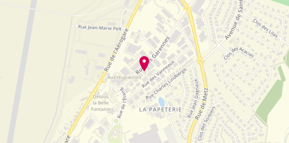 Plan de Impression numérique JPC LABO, 58 Rue des Garennes, 57155 Marly