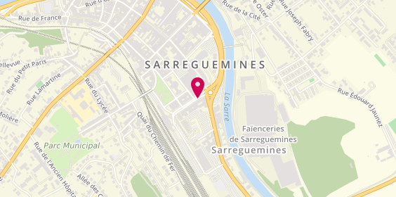 Plan de Bar A Brume, 20 Avenue de la Gare, 57200 Sarreguemines